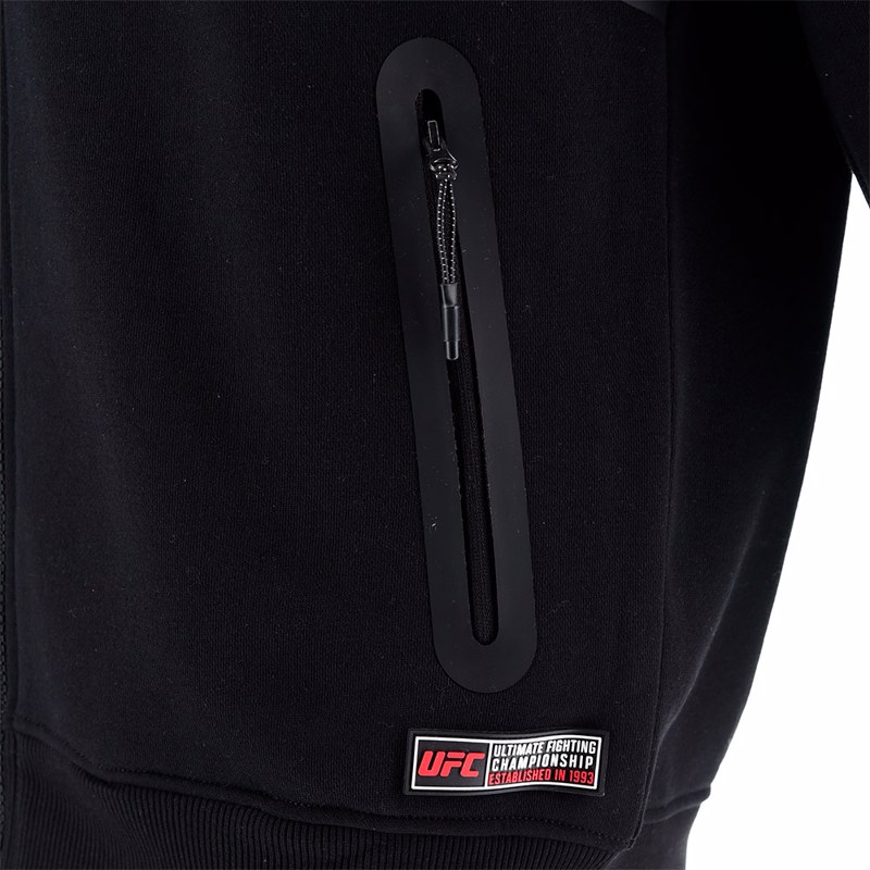 UFC OFFICIAL tech jacket -BLACK